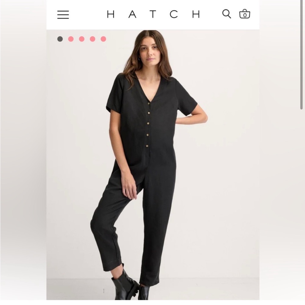 Hatch Maternity Noelle Jumpsuit.